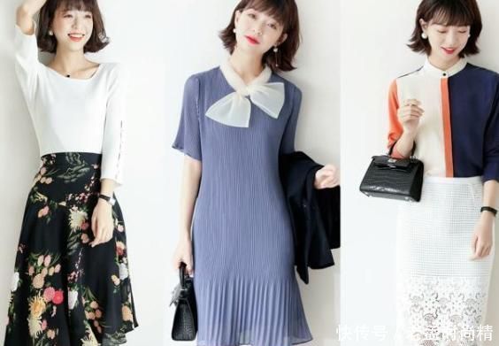 女人要精致, 春夏季简约知性风穿搭示范, 每一套都很气质!