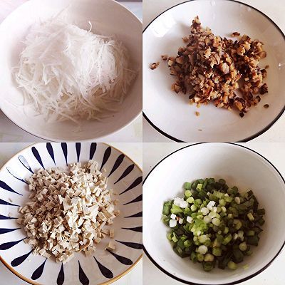 油酥|香煎白萝卜卷饼