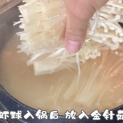 虾球汤|嫩豆腐虾球汤