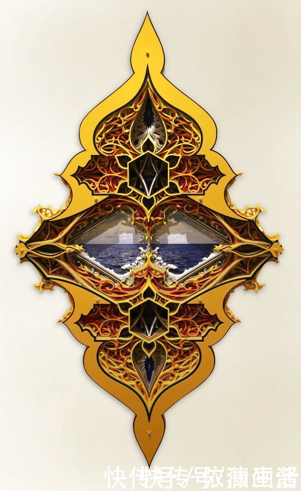 草图|他用时6个月,耗费200张纸,就为制作一个纸雕作品