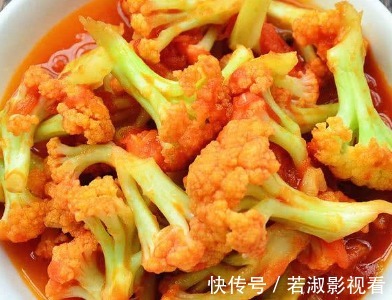 番茄菜花|冬季越来越冷建议吃的蔬菜,口感酸甜开胃,热量非常低,预防感冒