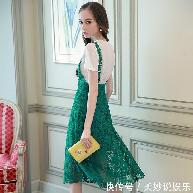 时尚修身连衣裙,省去搭配烦恼,上身清爽也不失优雅女人味