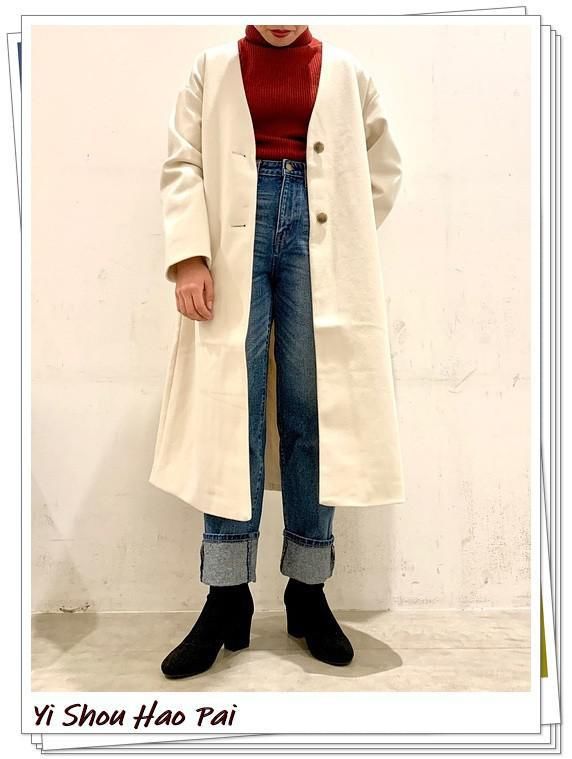 春节要带一点红！红色高领针织衫的20种搭配分享