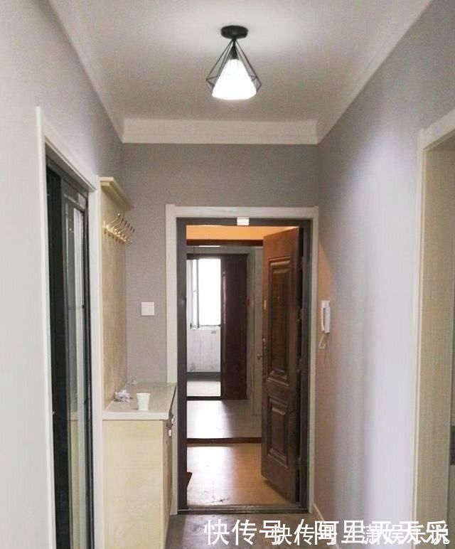 装修|新房刚装修完工,效果还不错,餐边柜很实用,全屋不吊顶也很漂亮