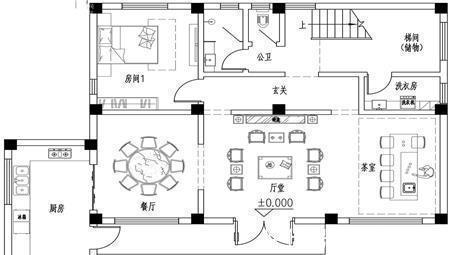 堂屋|推荐5款三层别墅设计图纸，最适合农村建的房子