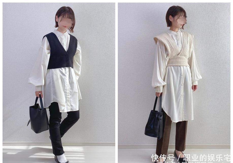 想要冬季穿衣显高，这3种毛衣塞法得先学会