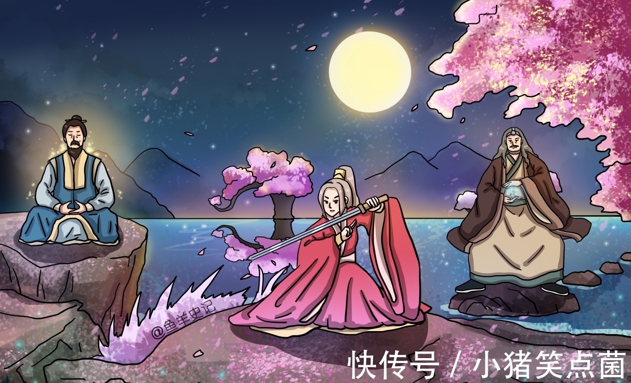 洪七公#真正练成《九阴真经》的3个人,他们的结局怎么样