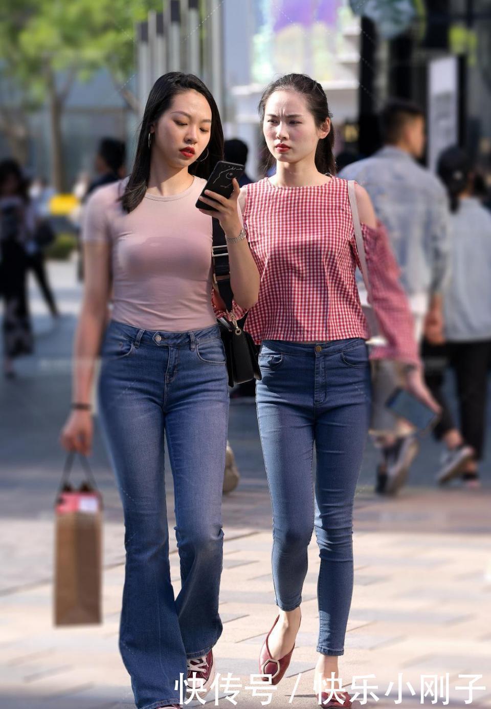 微喇裤|九分的温柔，八分的精明，这位美女让我有冲动的感觉，是我想要的