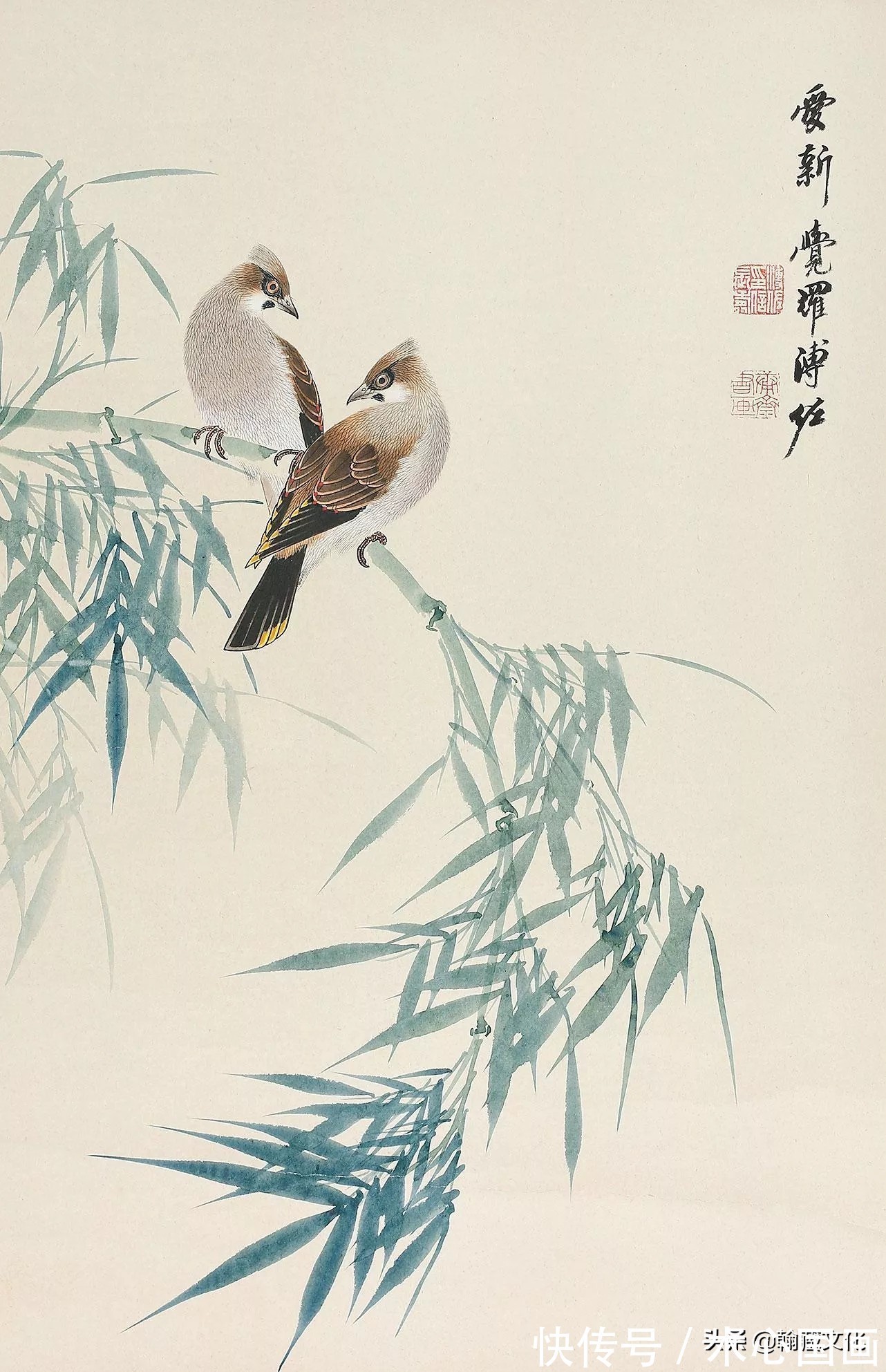 写真!溥佐先生中国画作品欣赏:高古秀雅 气韵飘逸