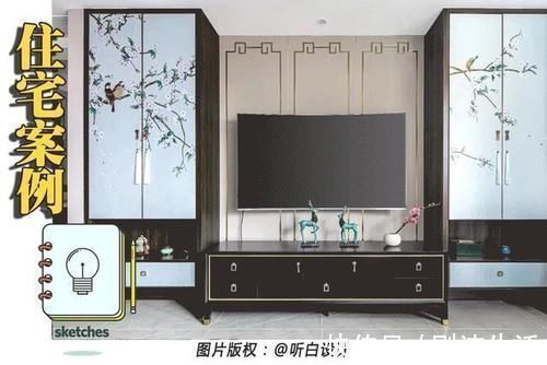 花鸟|为了孝敬父母,他买下140㎡新家,全屋中式风,入户后太美了!