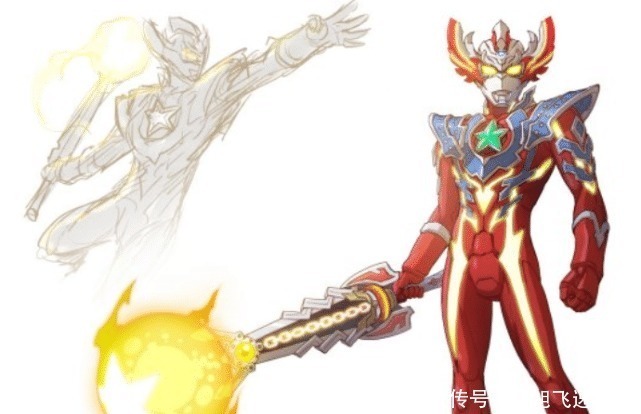 巨剑|奥特曼当泰迦三重剑可以变化形态,风马忍刀无比帅气,七彩巨剑瞩目!