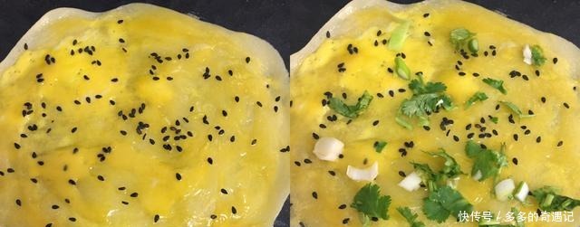  在家摊杂粮煎饼，一搅一煎，简单2步搞定，倍儿香！