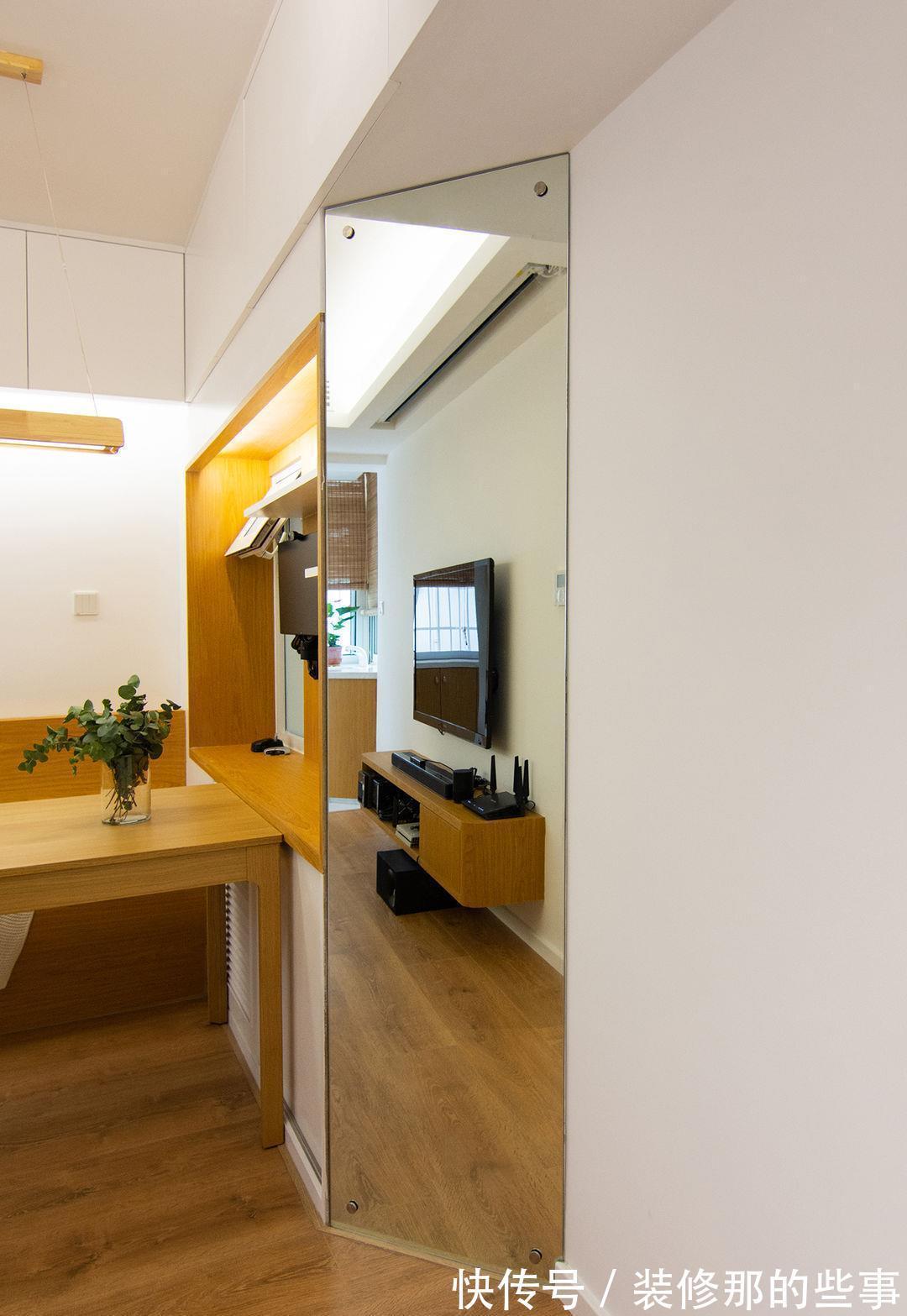 沐宸|她家的改造真“绝了”,仅60㎡却有超强收纳,每寸面积都用到点上