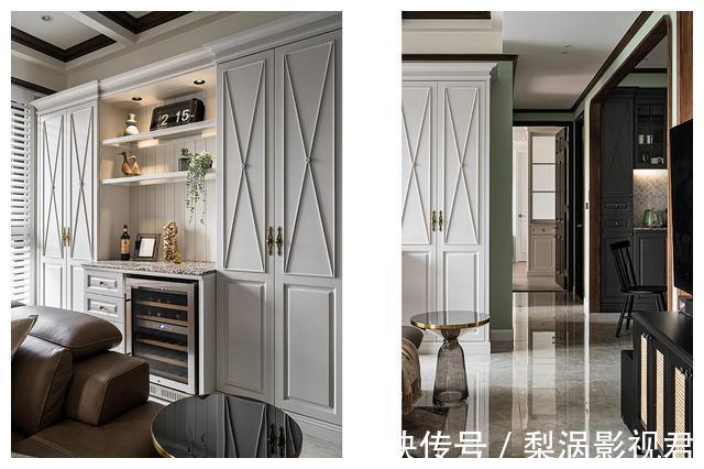 典雅|她家的装修太有贵族气质了,比美式风格更耐看,一进门就被惊艳到