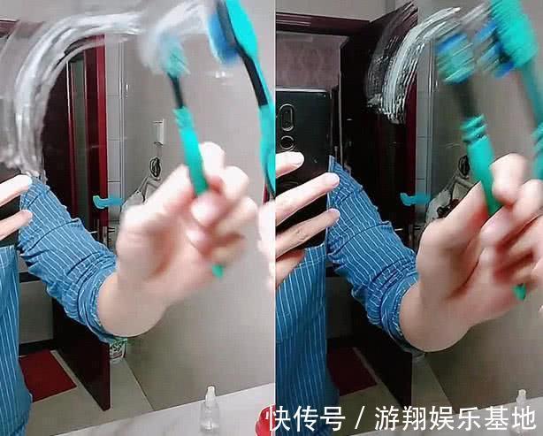 千玺$美术生用牙膏画易烊千玺,关灯后才叫惊艳,网友不缺牙膏缺千玺