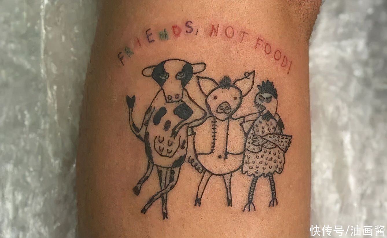 古怪|不会画画的纹身师,纹出歪扭的小纹身,生涩俏皮让人忍俊不禁