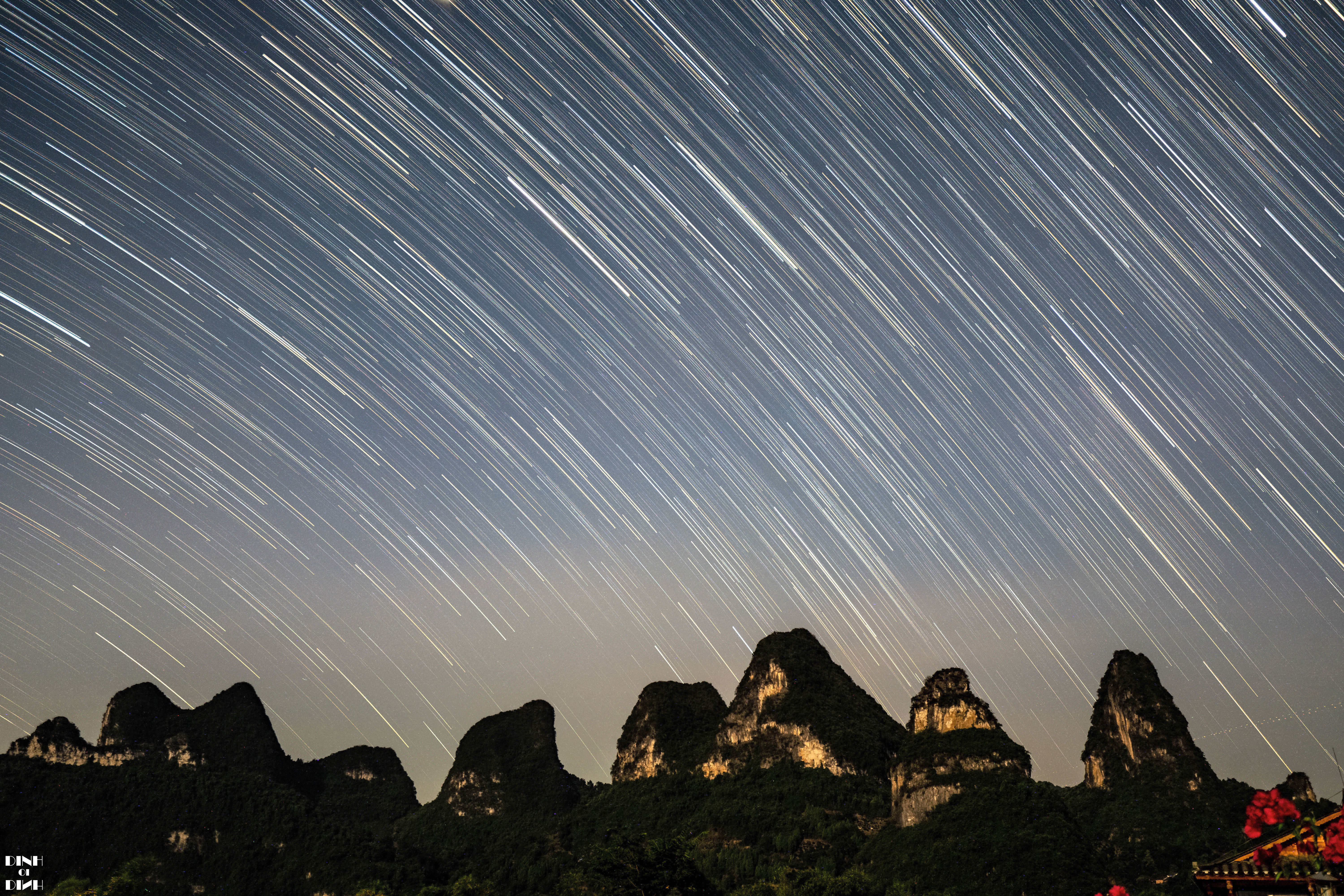 老寨山|遇见阳朔的光与影，晨与昏，山与水