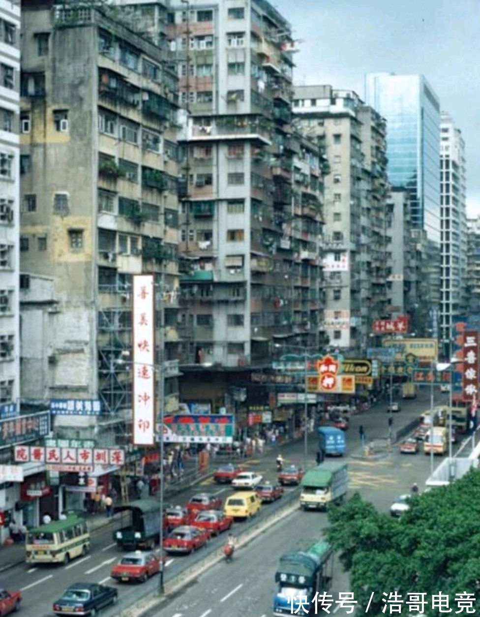 老照片|80年代祖国老照片，香港与“京津沪”的差别，看下有什么不同？