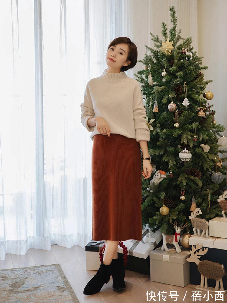 美女 半身裙这样穿真的很好看,不信你试试这5款,每一条都超有女人味