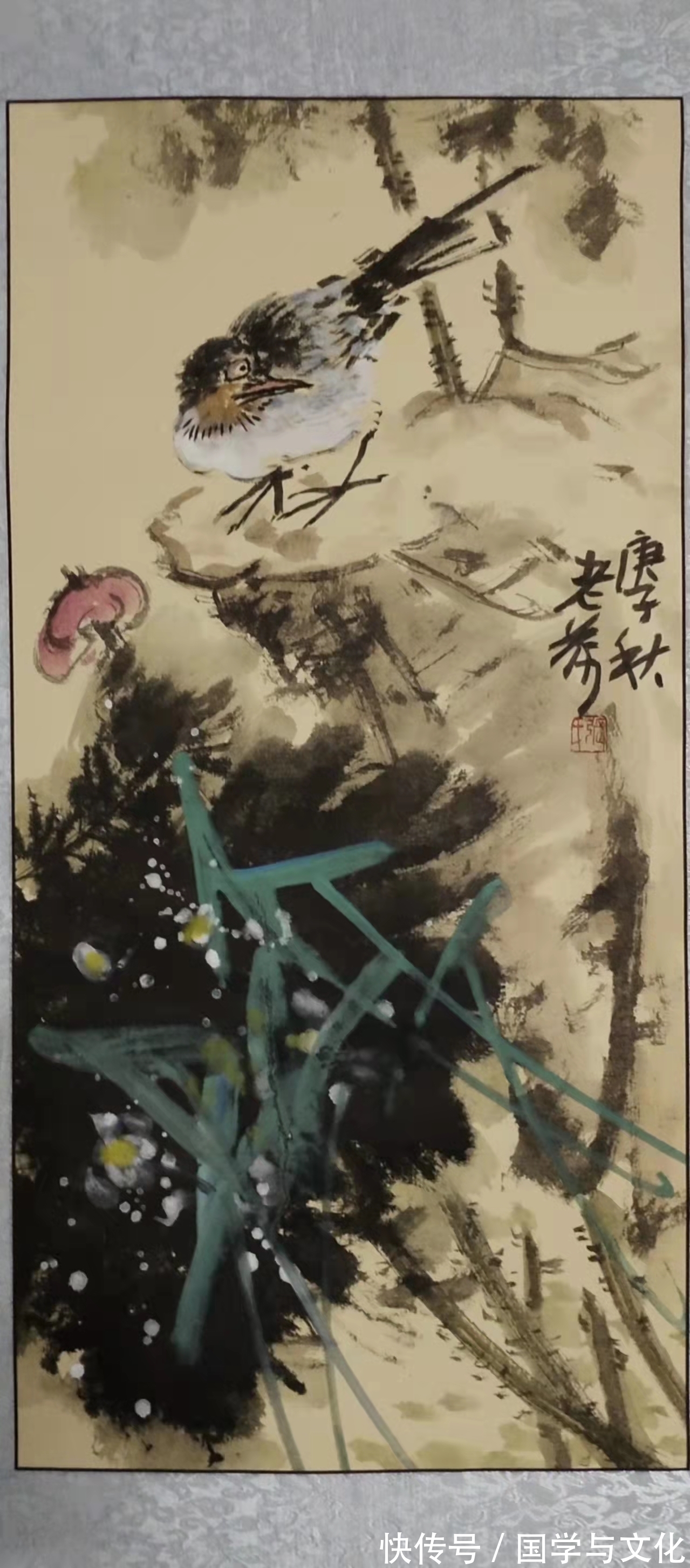 中国书画@书画家张作文大写意作品赏析