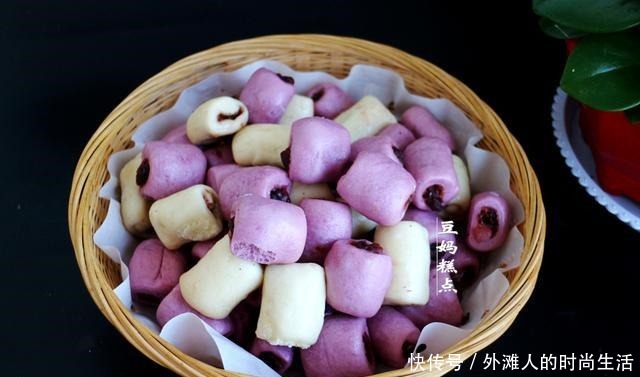3岁孩子都爱吃的小面点,10分钟搞定,口感不比面包差