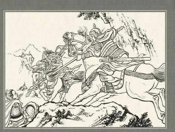 厮杀|在卧牛山下,关羽和赵云刀枪相见,阵前厮杀一场,结局会如何呢?