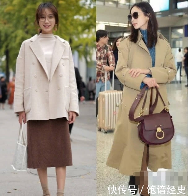 时髦|女人冬天穿高领毛衣,总显脖子短?学会3个技巧,显脸小还很时髦