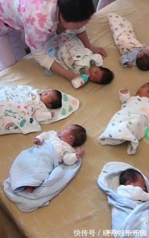 双胞胎|最累姥姥出现了，三胞胎女儿各生了三胞胎，网友：9个宝宝，酸了