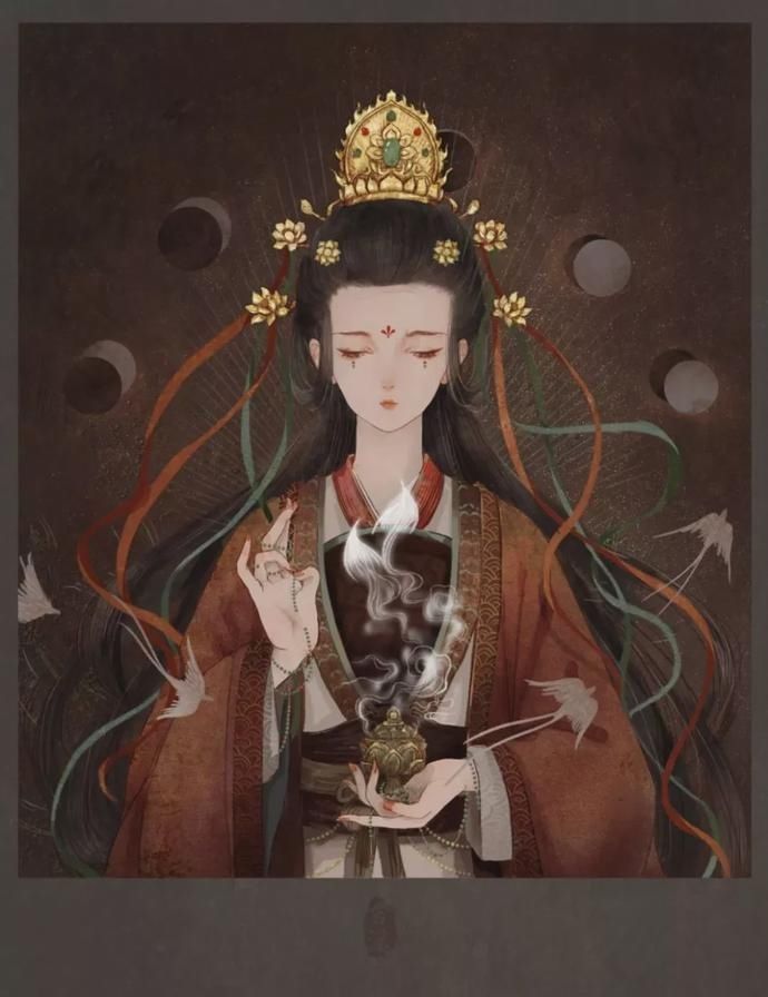 网络|90后小姐姐自学绘画,靠画“神仙狐鬼”爆红网络,圈粉60万