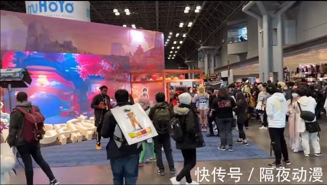 纽约漫展|“包场”纽约漫展的米哈游,让《原神》比肩《鬼灭之刃》