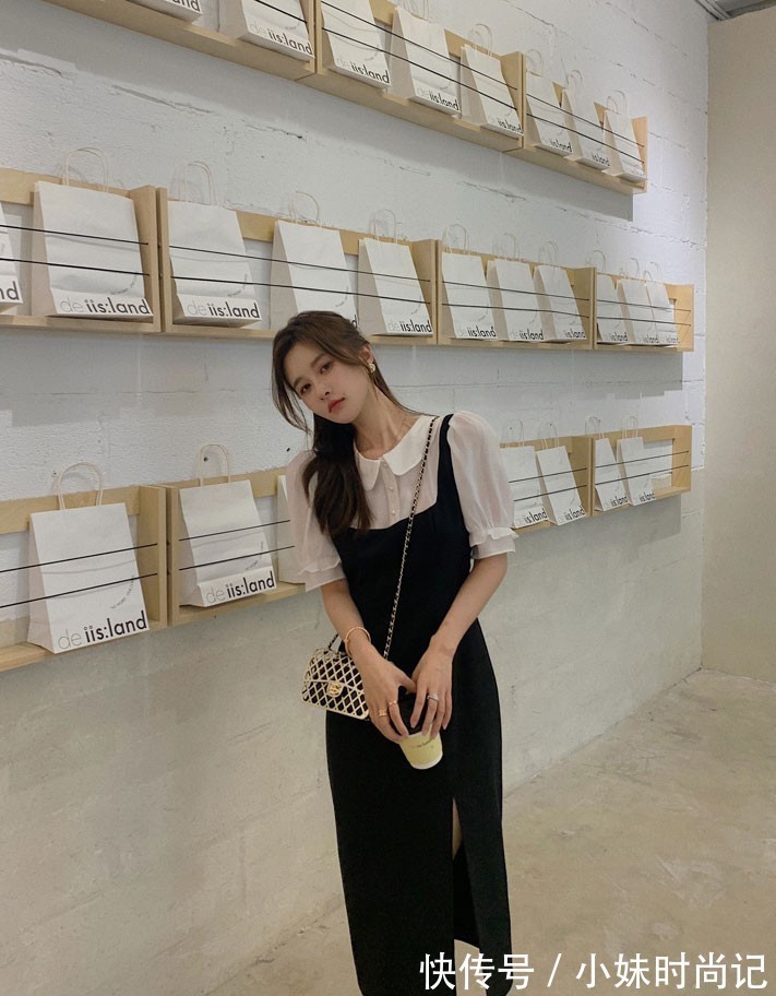 衣领|比碎花裙还要减龄的裙子,衣领的设计往往很重要