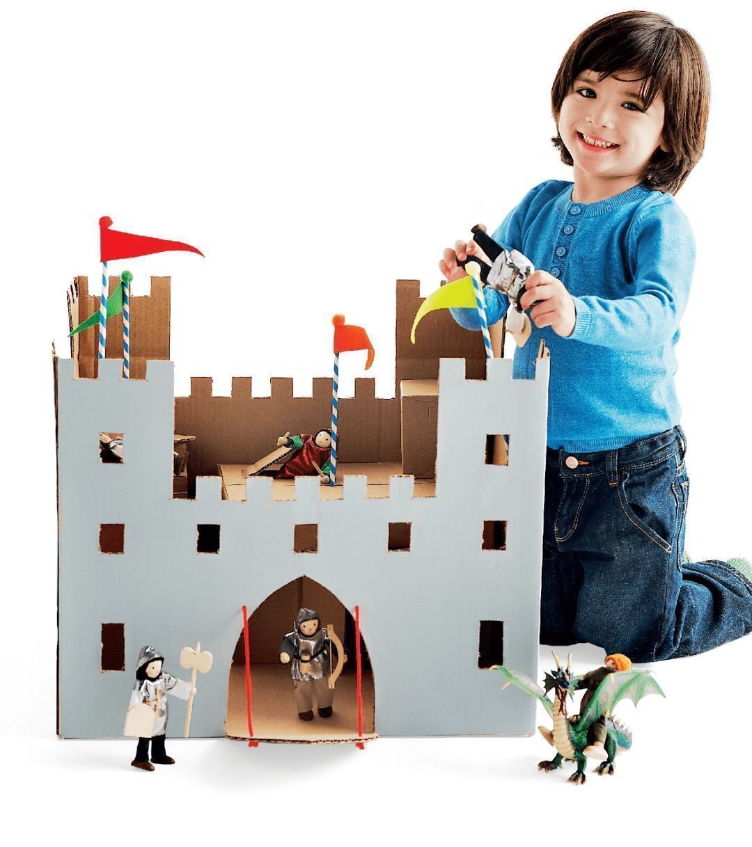 玩具|让孩子自由发挥的“0元玩具”,看了第1个就心动!