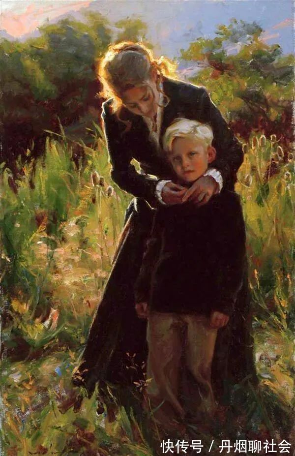 迈克尔·马尔姆!寻找生命中的光,70后印象现实主义画家迈克尔·马尔姆的油画