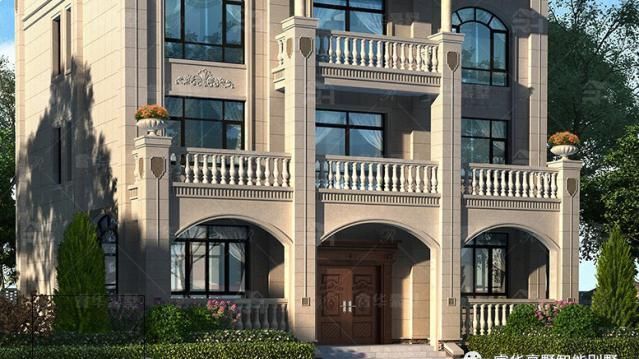 门廊|农村别墅还能这样建12室10厅还带娱乐室,就是这么气派