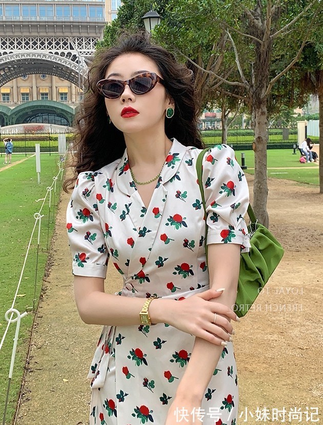 玫瑰|时尚元素,落日玫瑰,浪漫复古气息