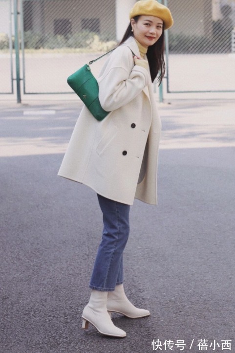 针织衫|建议小个子女生多穿“九分裤”,配短靴、乐福鞋都很美,值得参考