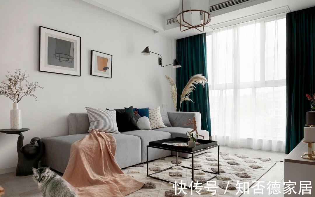 面积|80平小跃层的华丽变身，面积虽小功能齐全，让家充满独特的魅力