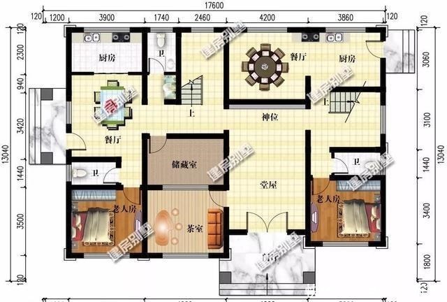 叠拼|兄弟建房不选双拼别墅,叠拼和联排也很气派,许多人这样建!