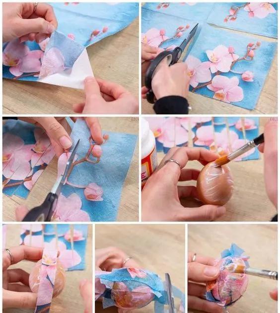 鸡蛋壳&蛋壳创意手工,大人小孩都可以学,只是简单画画,成品非常好看