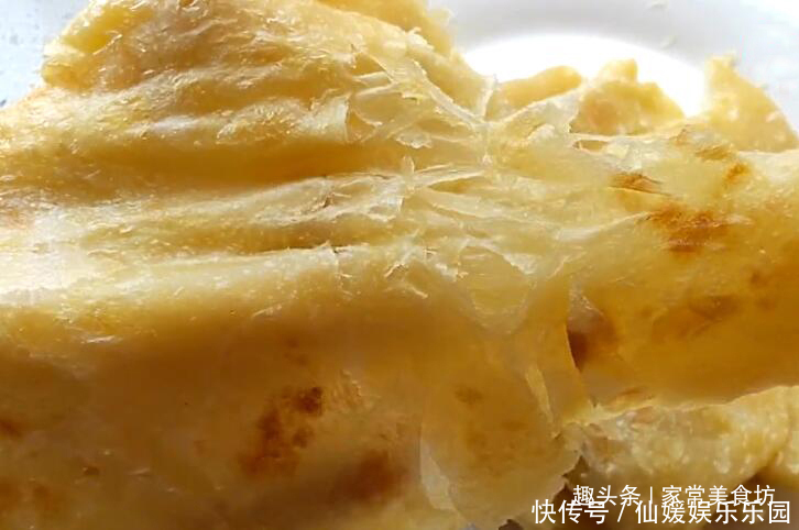 早餐|女儿最爱吃的油饼，40秒出锅，柔软筋道，比披萨好吃，早餐必备