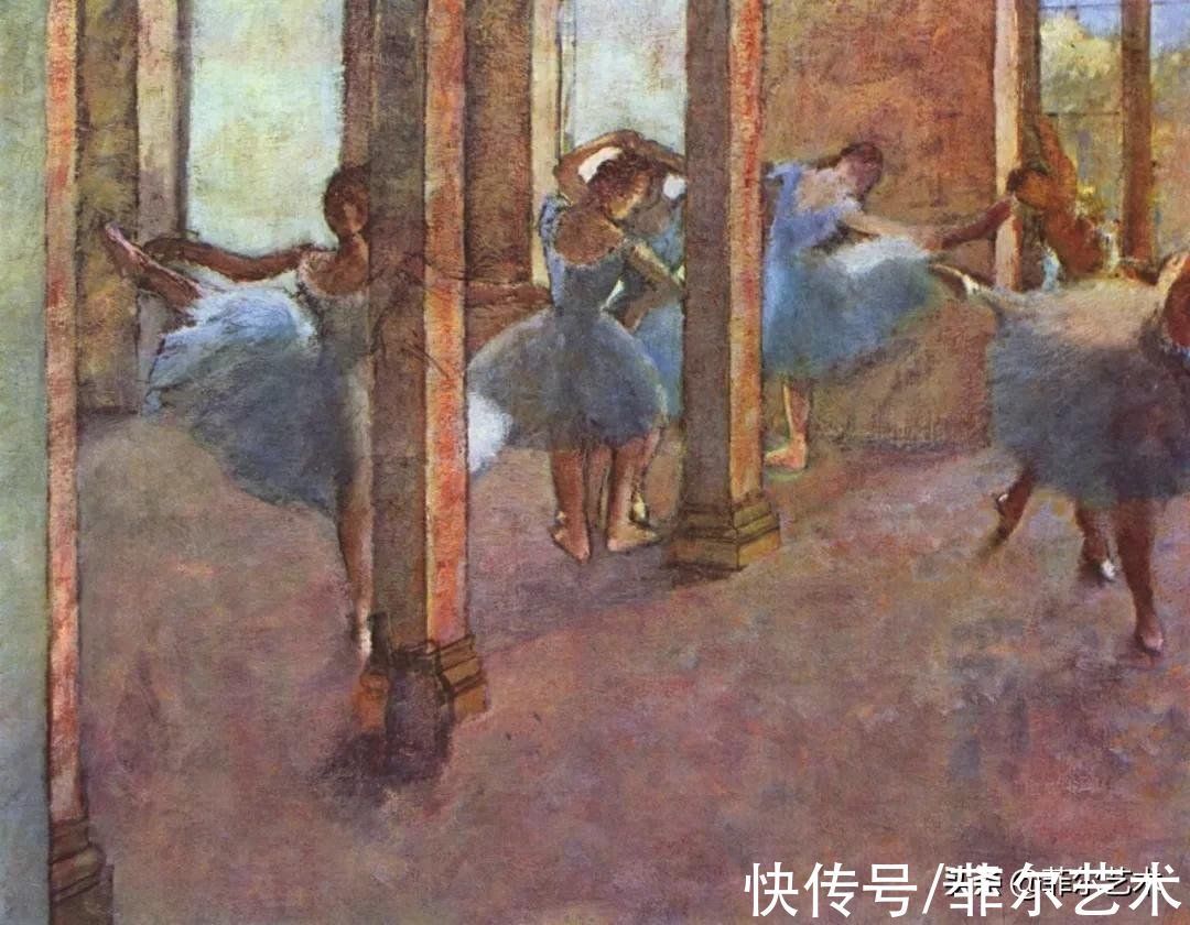 安格尔$法国艺术大师埃德加·德加舞女125幅油画作品,美翻了