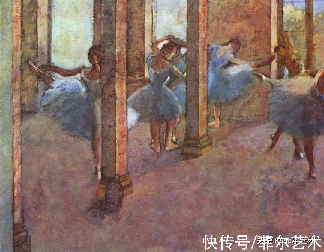 安格尔$法国艺术大师埃德加·德加舞女125幅油画作品，美翻了