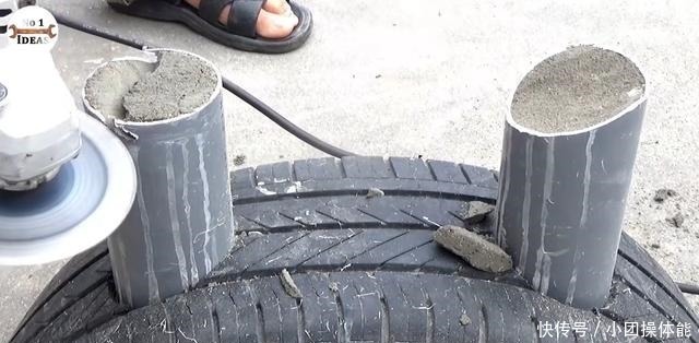 鱼池|这个人挺聪明,用轮胎和桌布改造成精美鱼池,为啥我就想不到!