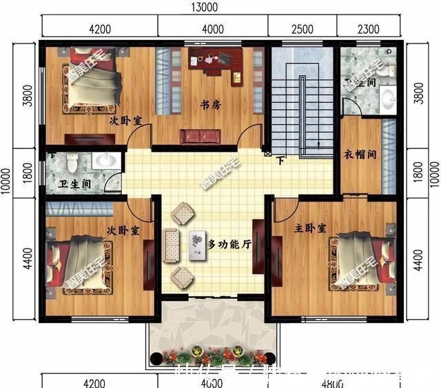 砖混|很漂亮的两款别墅户型,每栋造价23万左右,看一次心动一回
