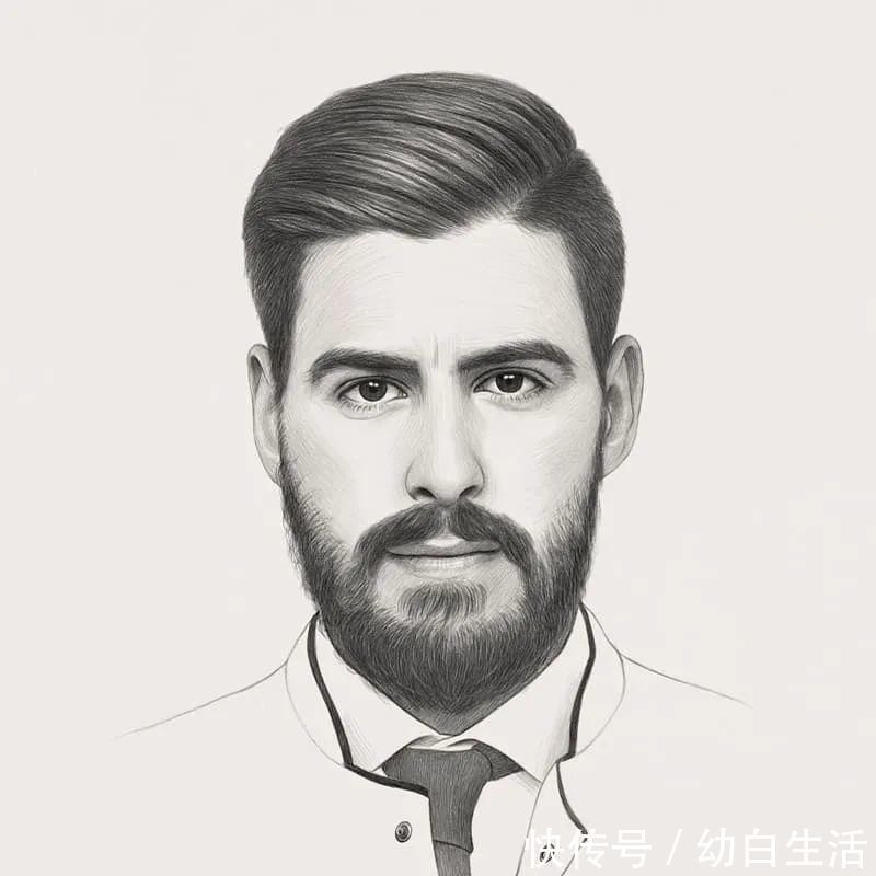 手绘$总被怼素描画得像头盔,瞧她用自动铅笔画,笔笔都是功力,厉害了!