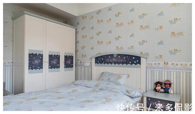 美式|116㎡三居室,简洁舒适的美式风,超通透的户型设计,家家都适用!