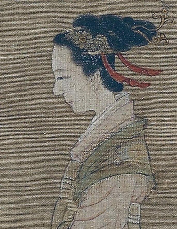 宫女&1200年前的一张宫女图,专家估价7000万,细节绘画是真漂亮