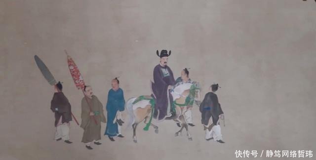 使团|日本绘制的琉球王国朝贡幕府将军珍贵画像,官员身穿明朝服饰前往