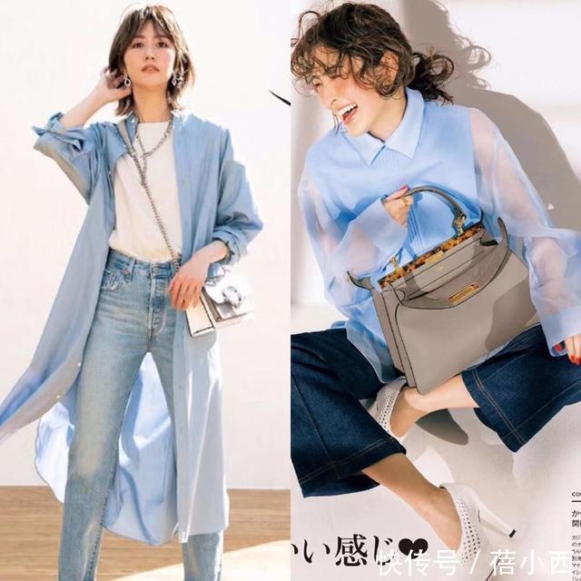 穿搭|比基础款衬衫时髦,比开衫洋气,长款衬衫才是优雅气质女人的首选
