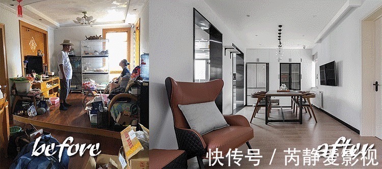 起居室|这对夫妻很有远见,选择去客厅化装修,让一家人的感情快速升温